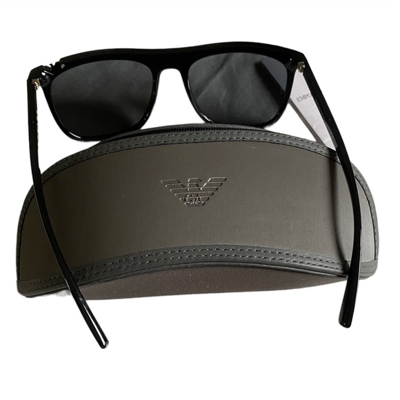 Emporio Armani Men's EA/4095 Square Sunglasses - Picture 6 of 7